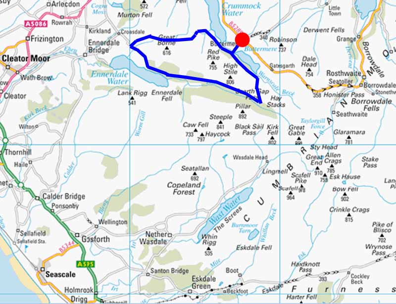 Buttermere Routes