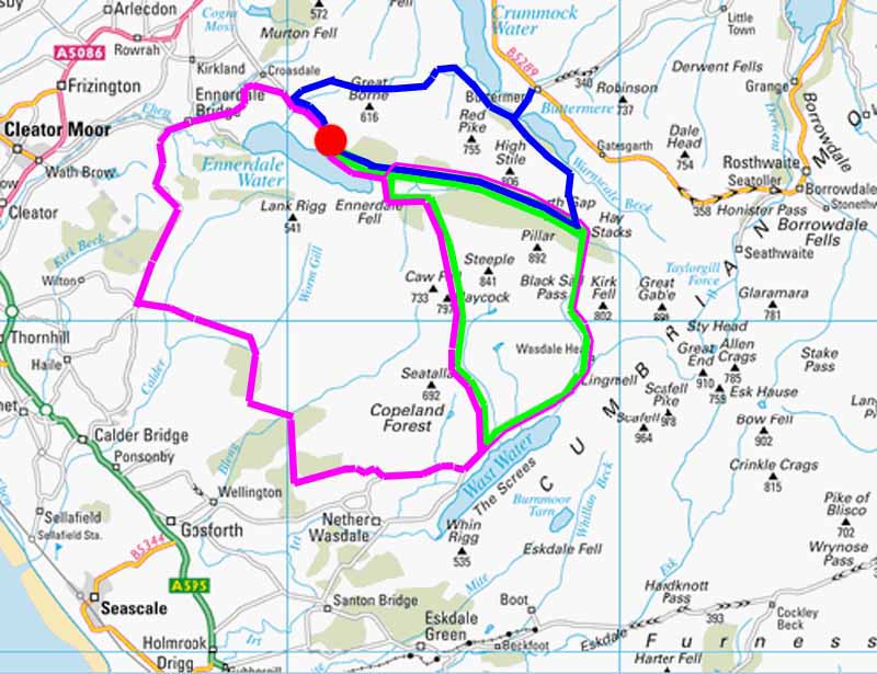 Ennerdale Routes